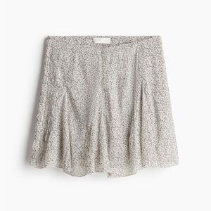 H&M Floral Mini Skirt